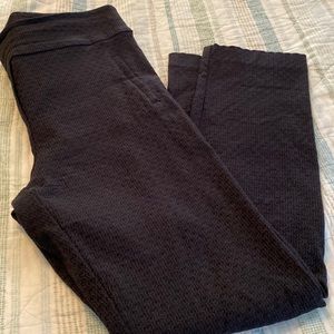 Margaret M pattern black pant